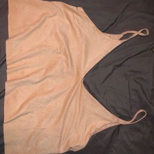 Light pink/cream forever 21 tank top